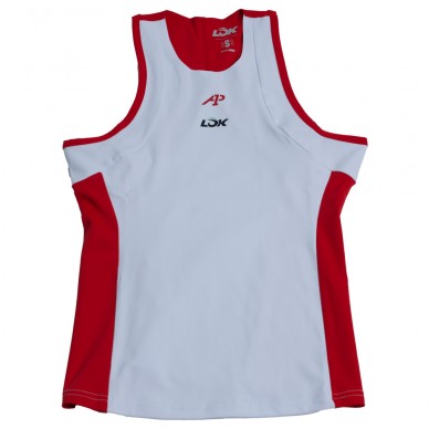 Lok Elk A1Padel wit rood T-shirt