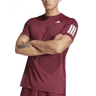 Adidas Club 3STR rood T-shirt