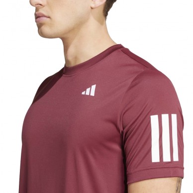 Adidas Club 3STR rood T-shirt