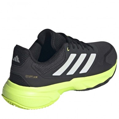 Adidas Courtjam Control M carbon lucid lemon heren 2025