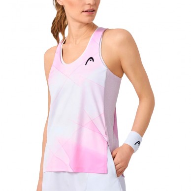Head Spirit Tank Top print roze t-shirt