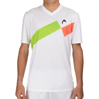 Head Topspin witte t-shirt