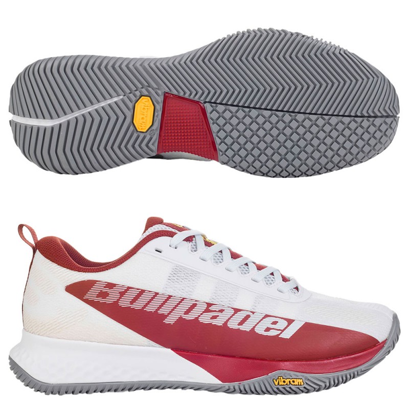 Bullpadel X-Plo Vibram 25I maroon white heren 2025