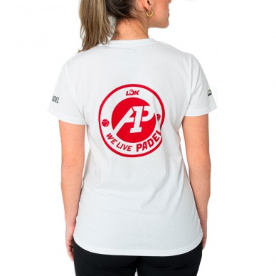 Lok Glacier Woman A1Padel wit T-shirt