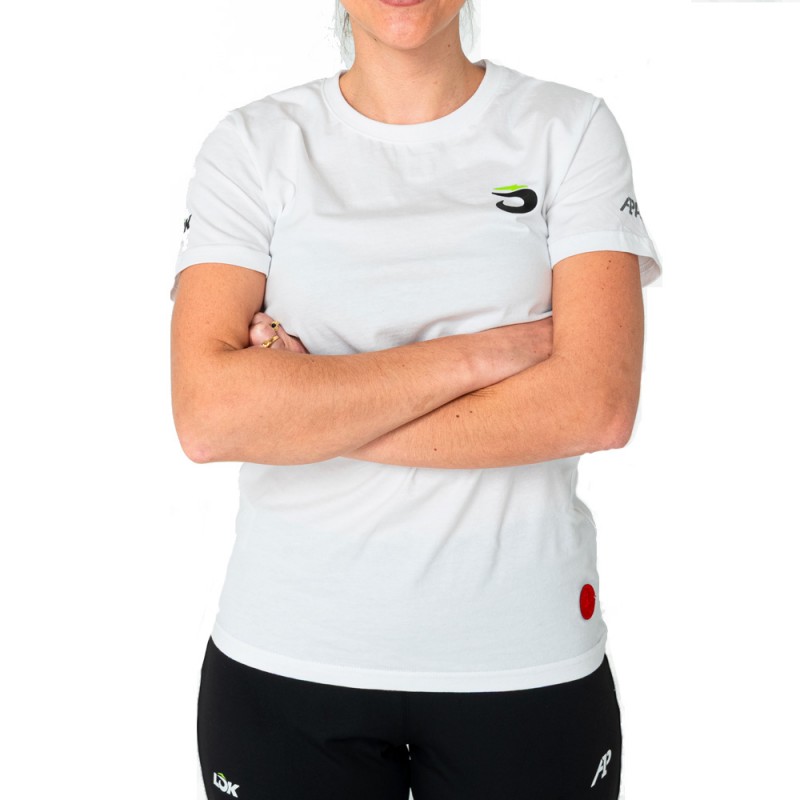 Lok Glacier Woman A1Padel wit T-shirt