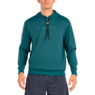 Bullpadel Binee donker groene sweatshirt