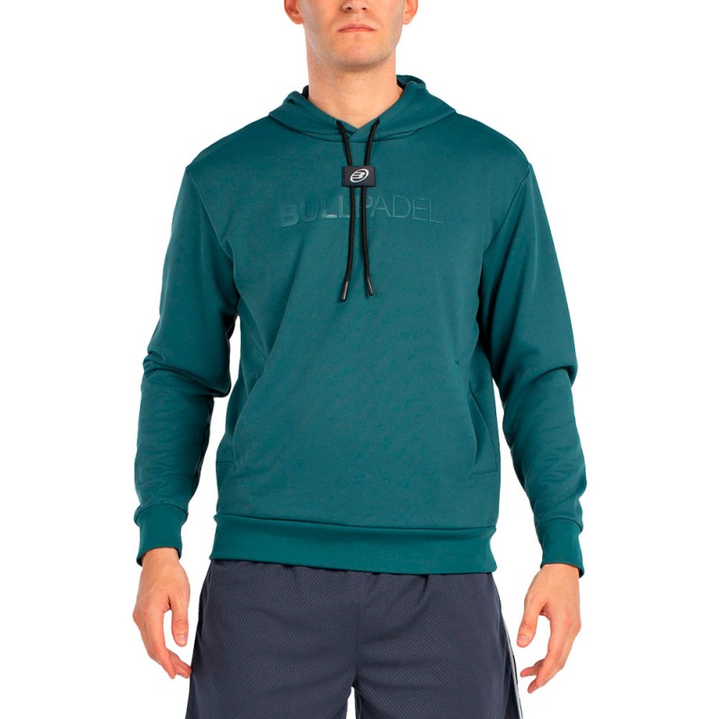 Bullpadel Binee donker groene sweatshirt