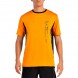 Bullpadel Becerre oranje tweekleurig T-shirt