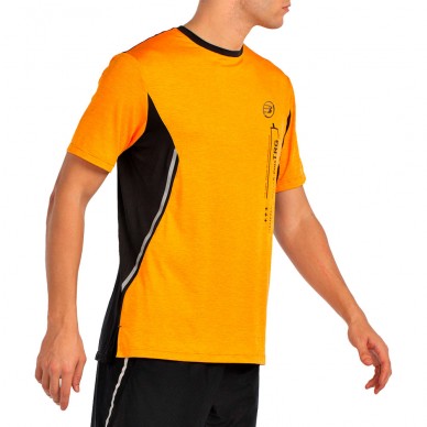 Bullpadel Becerre oranje tweekleurig T-shirt
