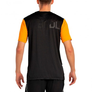 Bullpadel Becerre oranje tweekleurig T-shirt