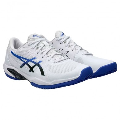 Asics Solution Swift FF2 Clay white dark cobalt heren 2025