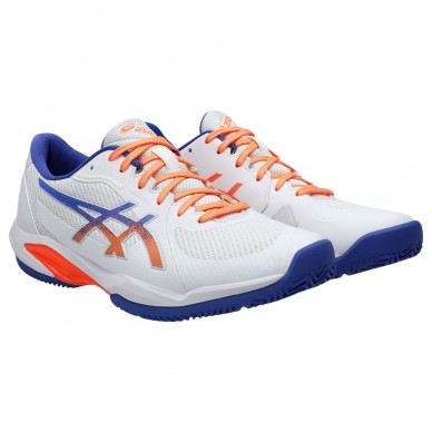 Asics Solution Swift FF2 Padel white dark cobalt heren 2025