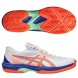 Asics Game FF Padel white vivid coral heren 2025