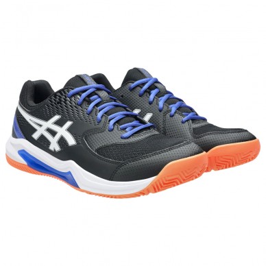 Asics Gel Dedicate 8 Padel black white heren 2025