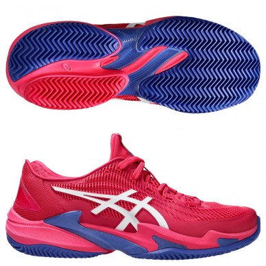 Asics Court FF3 Clay bright rose white heren 2025
