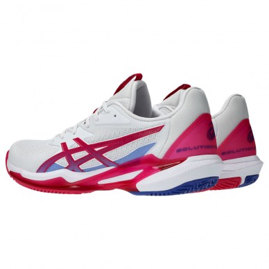 Asics Solution Speed FF3 Clay wit bright rose heren 2025