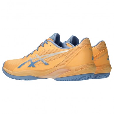 Asics Solution Swift FF2 Padel orange glow cream dames 2025