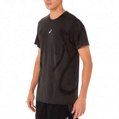 Asics Seamless SS Top zwart T-shirt