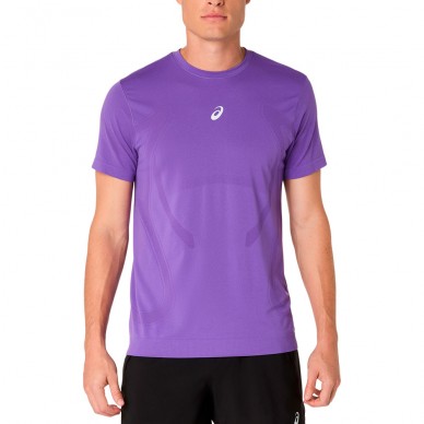 Asics Seamless SS Top paars T-shirt