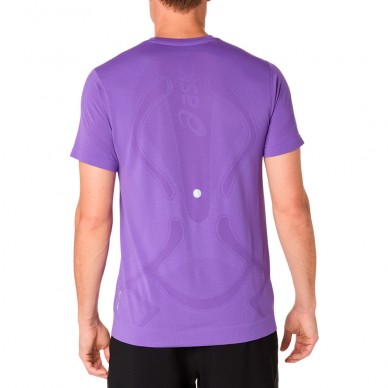 Asics Seamless SS Top paars T-shirt