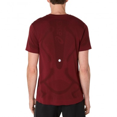 Asics Seamless SS Top rood T-shirt