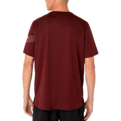 Asics Icon SS Top rood T-shirt