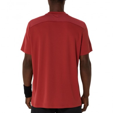 Asics Court SS Top rood t-shirt