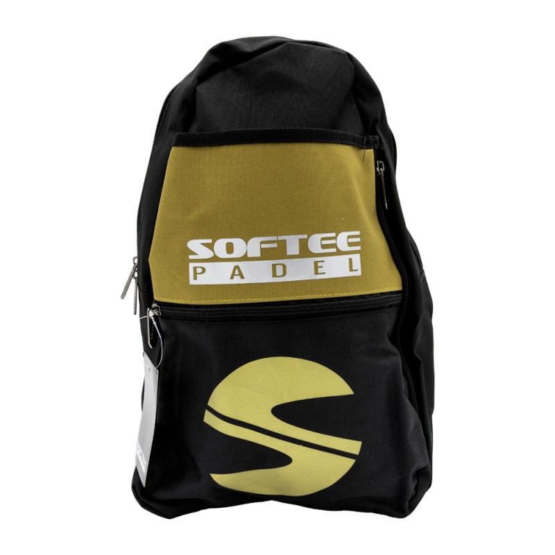 Softee Backpack Padel gouden 2025 Softee Backpack Padel gouden 2025