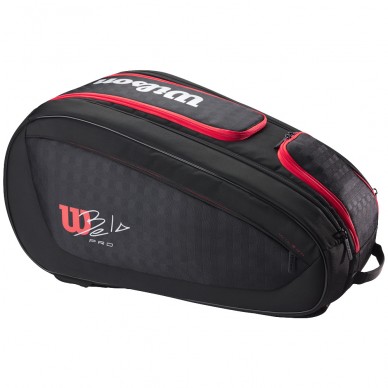 Wilson Padeltas Bela V3 zwart rood 2025