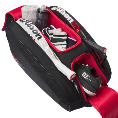 Wilson Padeltas Bela V3 zwart rood 2025