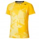 Mizuno Daybreakers Shadow Graphic geel T-shirt