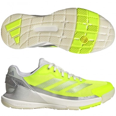 Adidas Crazyquick LS Padel W lucid lemon dames 2025