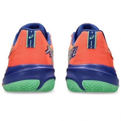 Asics Gel Challenger 15 Padel vivid coral dark cobalt heren 2025