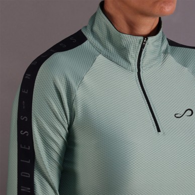Endless Kirsch Iconic II bosgroen hoodie