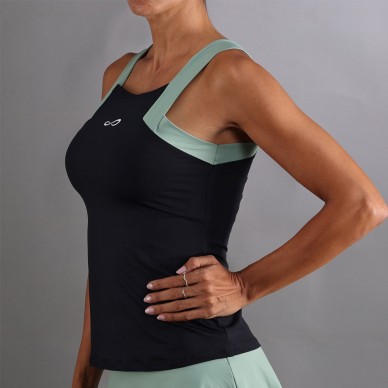 Endless Breeze zwart bosgroen T-shirt