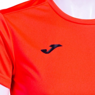 Joma Combi Vrouwen fluorescerend koraal T-shirt
