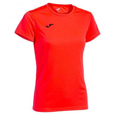 Joma Combi Vrouwen fluorescerend koraal T-shirt