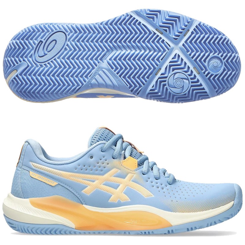 ASICS Gel Challenger 15 Padel Stone Wash Orange Glow 2025