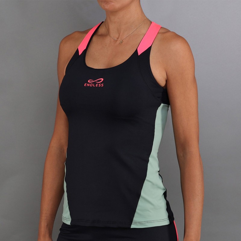 Endless Grace zwart bosgroen t-shirt