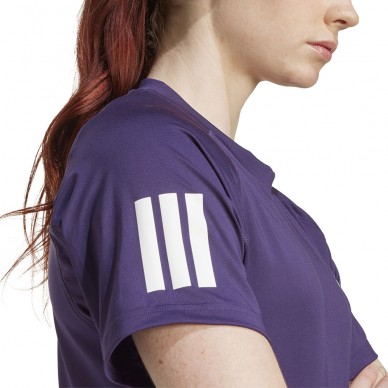 Adidas Club paarse T-shirt