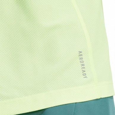 Adidas Own The Run fluogeel T-shirt