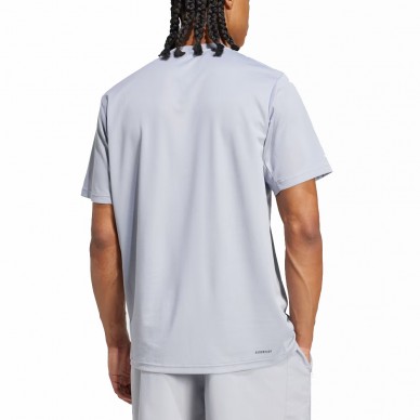 Adidas TR-ES Base zacht zilver T-shirt