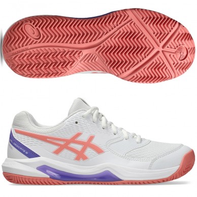 Asics Gel Dedicate 8 white guava dames 2026