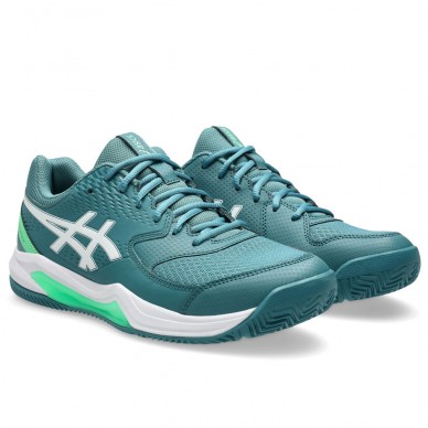 Asics Gel Dedicate 8 Padel misty pine white heren 2026