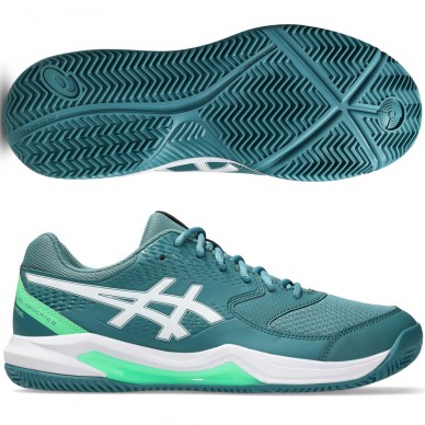 Asics Gel Dedicate 8 Padel misty pine white heren 2026