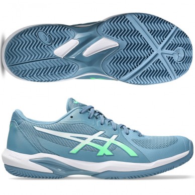 Asics Solution Swift FF 2 saba blue vital green heren 2026