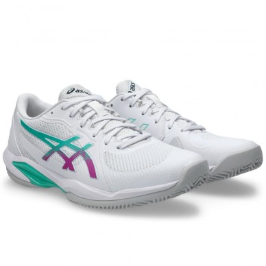 Asics Solution Swift FF 2 Clay white digital sakura heren 2026