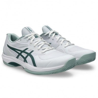 Asics Game FF Clay white dark neptune heren 2026