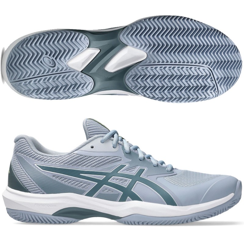 Asics Game FF Clay grey blue ironclad heren 2026