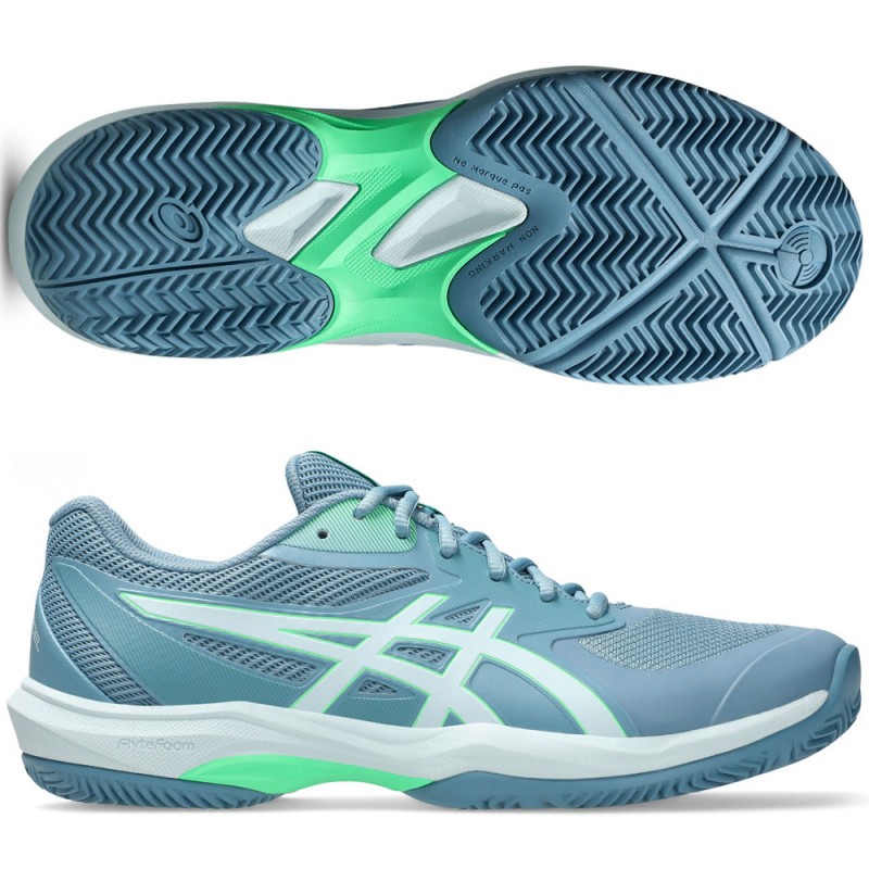 Asics Game FF Padel saba blue cool grey heren 2026
